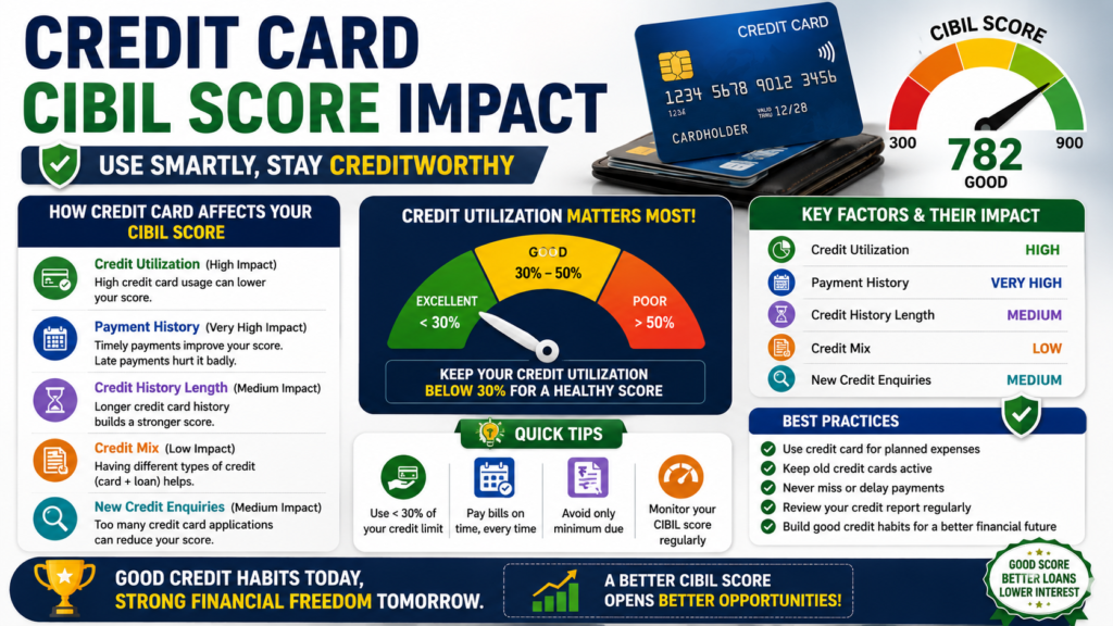 Credit card effect on CIBIL Score