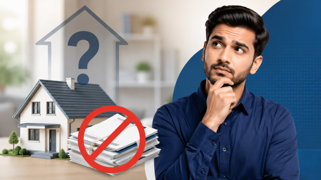 home loan without property documents