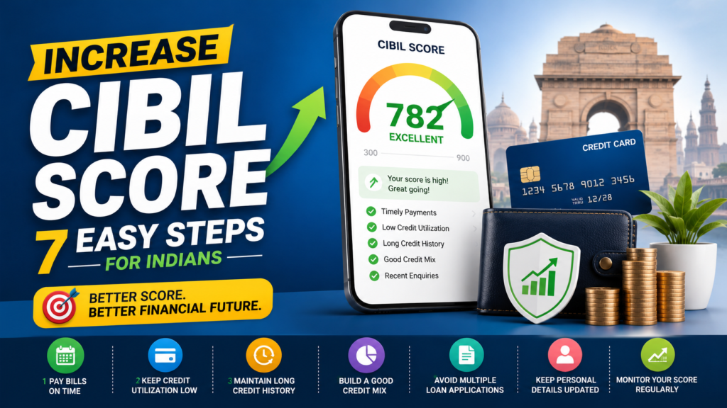 Increase CIBIL score