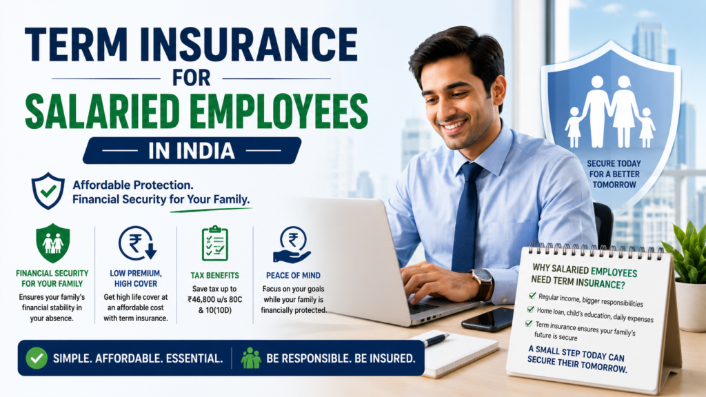Term Insurance for Salaried Employees in India