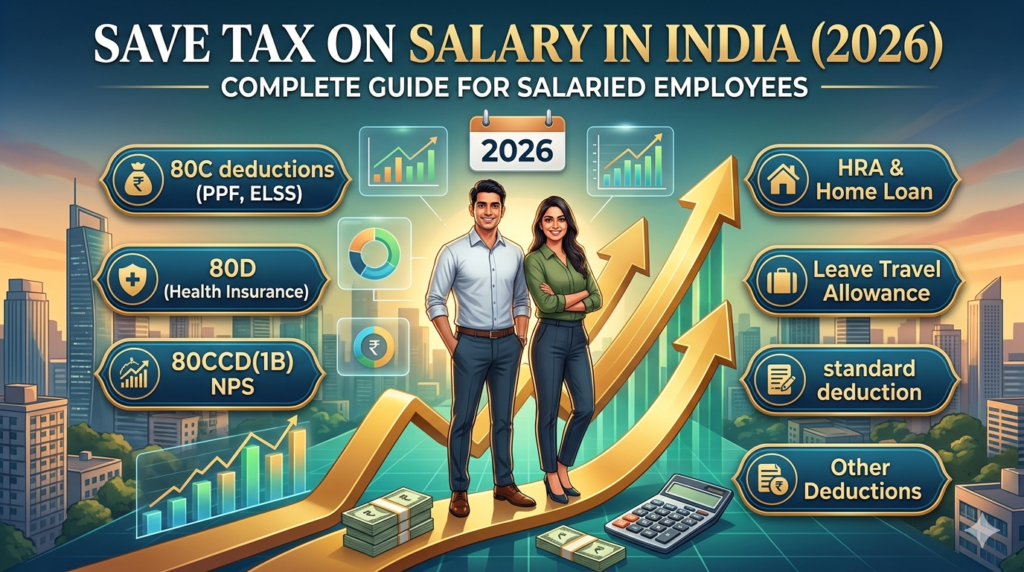 save tax on salary in india