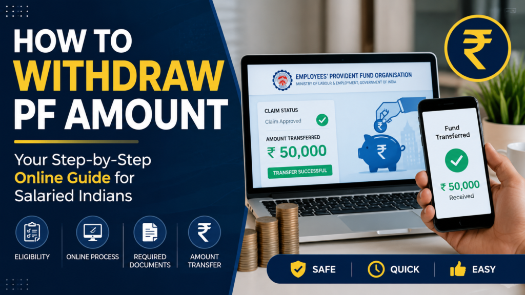 online PF withdrawal process