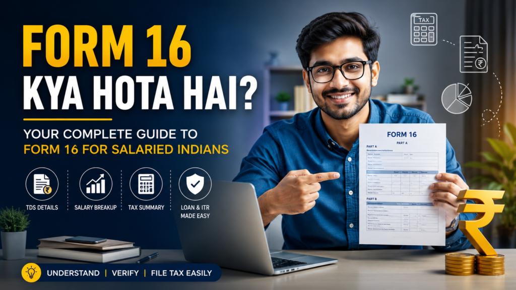 Form 16 Explained for Salaried