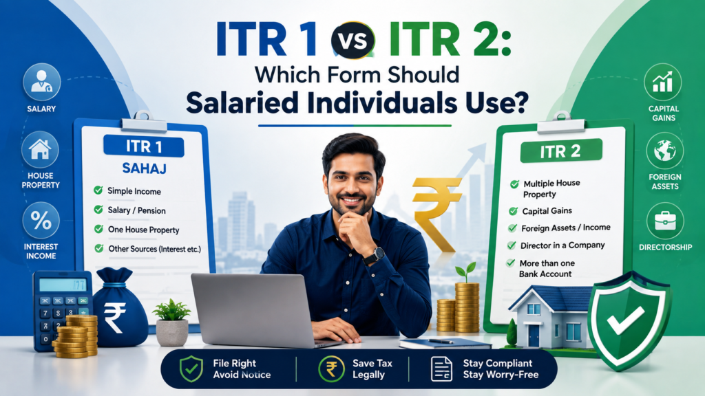 ITR 1 vs ITR 2