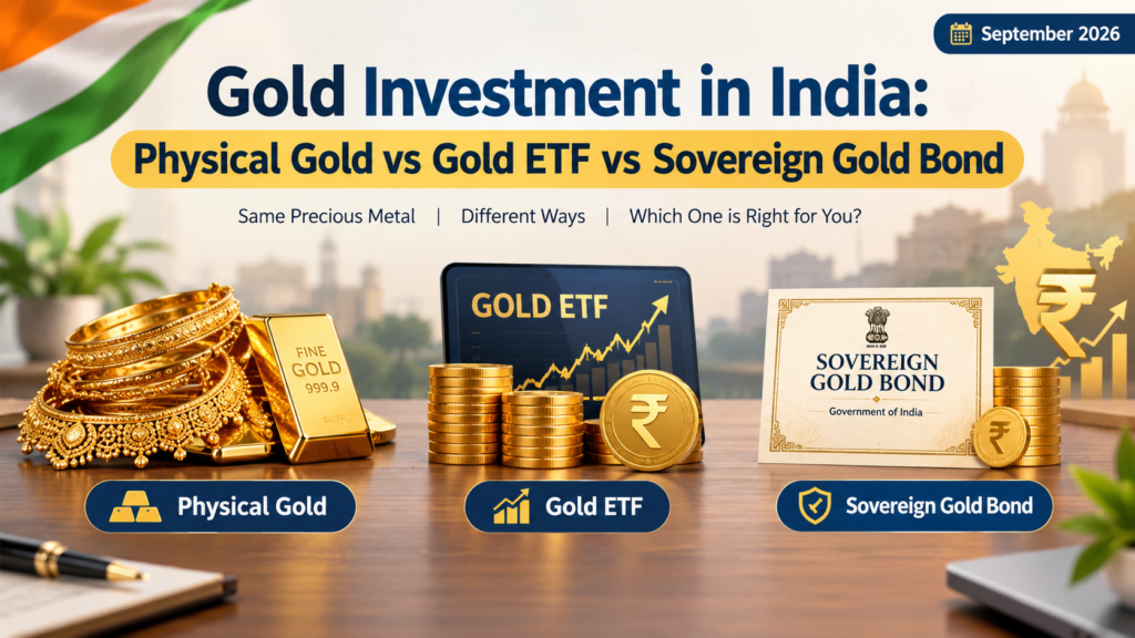 gold investment options India